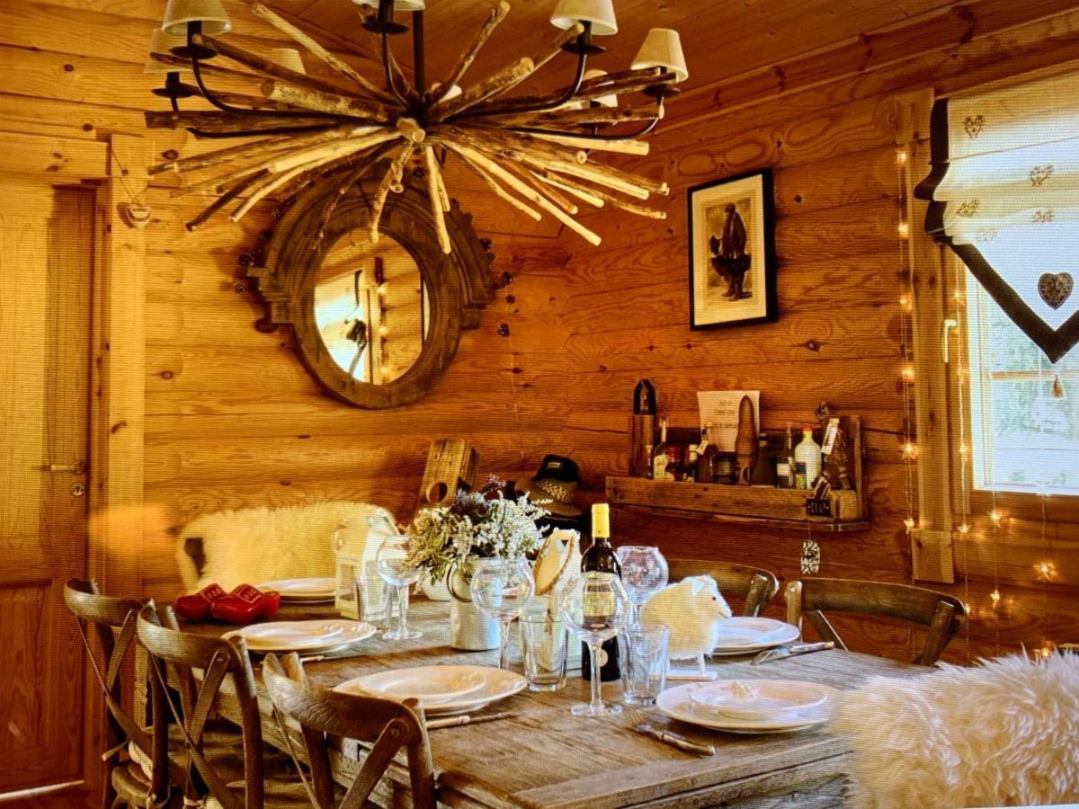 Chalet Luxueux Sauna Wifi Roubion Exterior foto