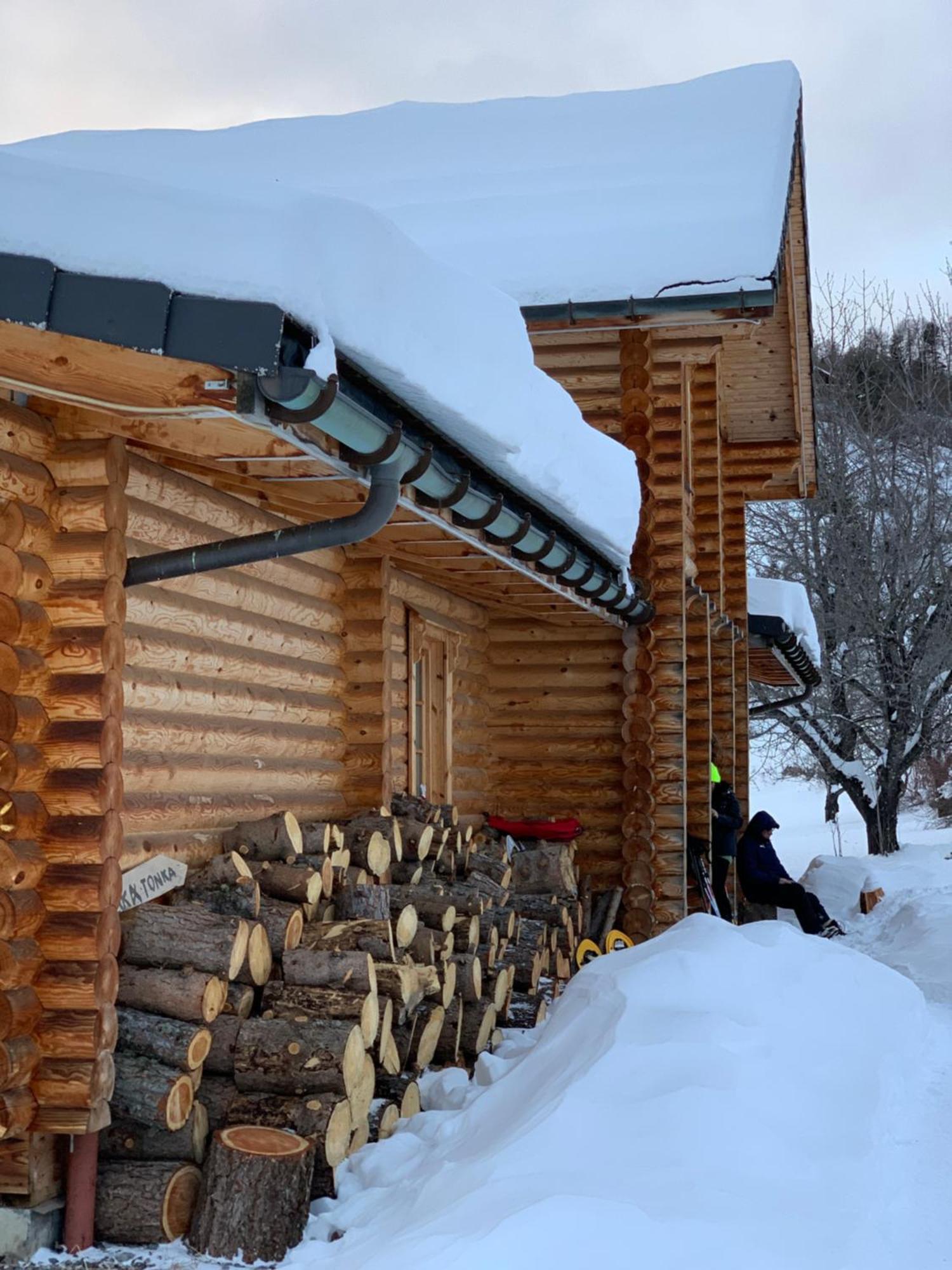 Chalet Luxueux Sauna Wifi Roubion Exterior foto